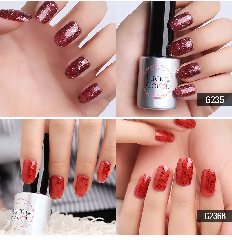 Diamond Red UV Gel Polish For Nail Art Professional LED Soak Off Gel Varnish Lacquer High Quality Free Shipping 10ml Bottle_07