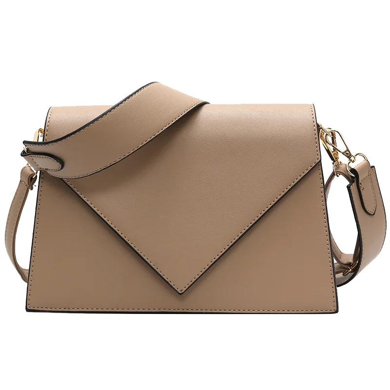 

Fashion Casual Handbag Simple Broadband Small Square Bag Personality Shoulder Messenger Bag