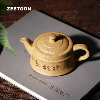 

240ml Houdezaiwu Pot Authentic Yixing Teapot Chinese Health Purple Clay Tea Maker Pot Kettle Zisha Tea set Vintage Home Decor