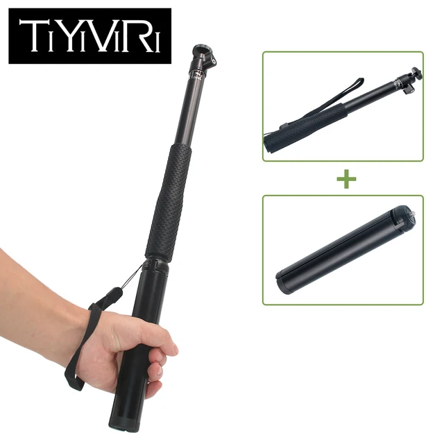 Special Offers TiYiViRi Adjustable Selfie Stick Monopod for GoPro Hero 7 6 5 Black tripod selfie stick for Xiaomi Yi 4K Sjcam Action Camera    