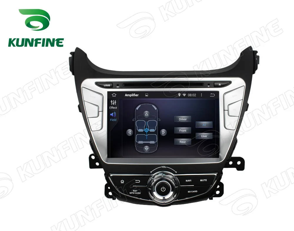 Car dvd GPS Navigation player for elantra 2014 8 inch B
