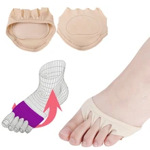 1 пара стелька для переднего отдела стопы обувь колодки высокий каблук мягкая стелька противоскользящая Защита ног подушечки на пальцы губка облегчение боли женщины Уход за ногами