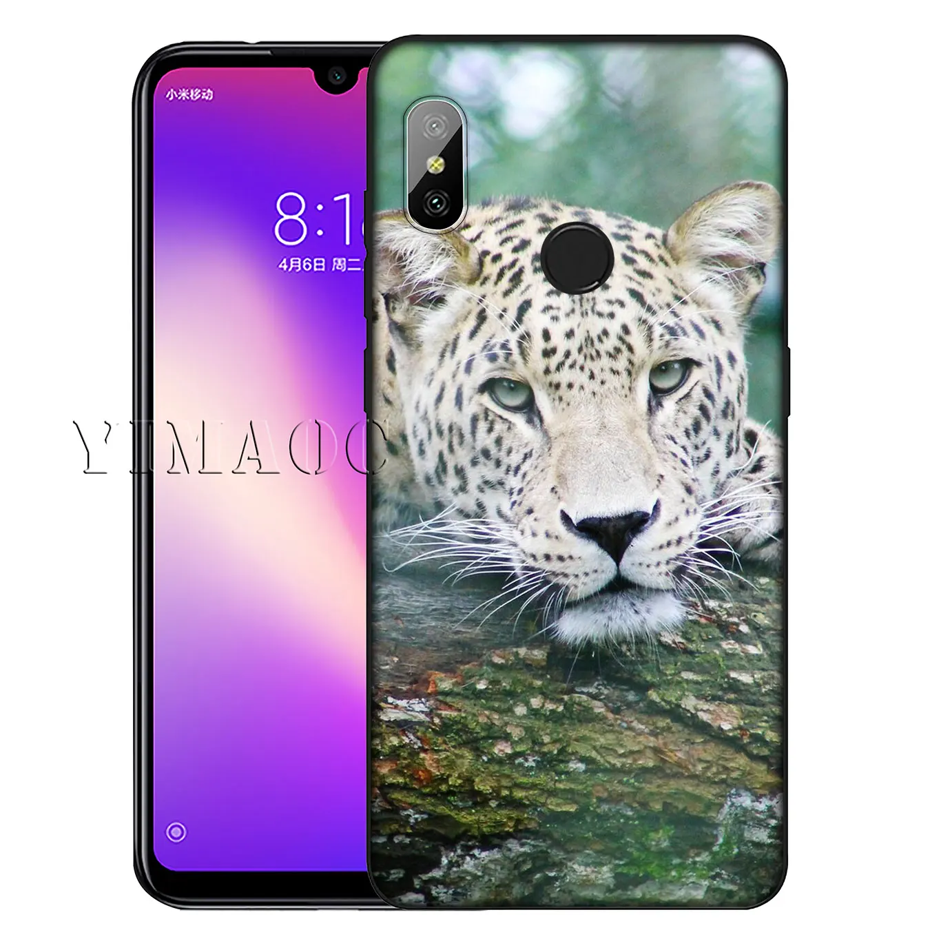 YIMAOC тигр лев леопард черная пантера Мягкий силиконовый чехол для Xiaomi Redmi K30 K20 8A 7A 6A