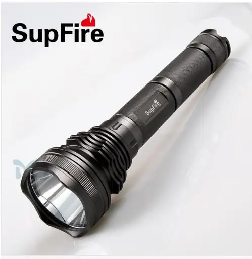 SupFire L3 10 Вт Cree XM-L2 T6 светодиодный фонарик переменной длины фонарь прожектор для Самообороны 18650 батареей