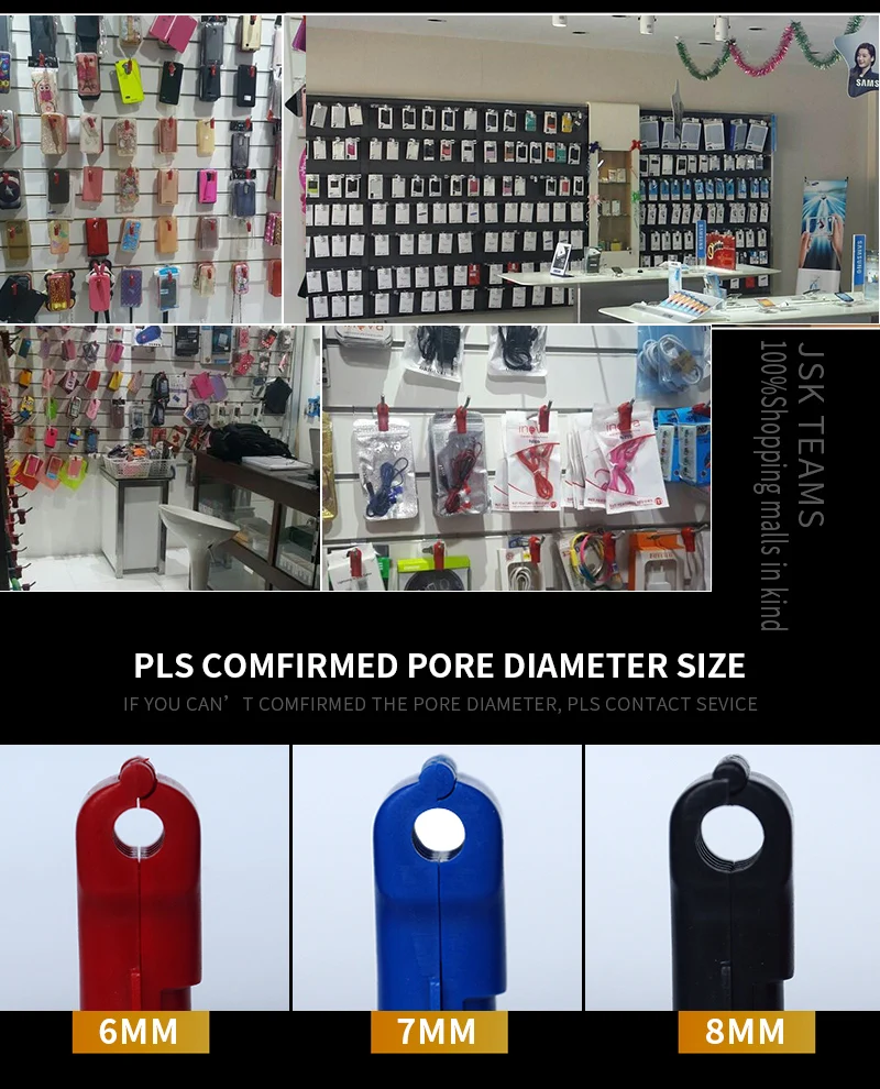 Gancho de Parada Pcs por Frete Elice Lote Mini Segurança Exibição 20 Grátis Dhl Ems 2000 Pçs - 8 Cheap Sistema EAS