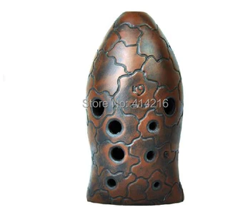 

10 holes F tone Fish stype Xun ancient Ocarina flute music instrument for beginner nice