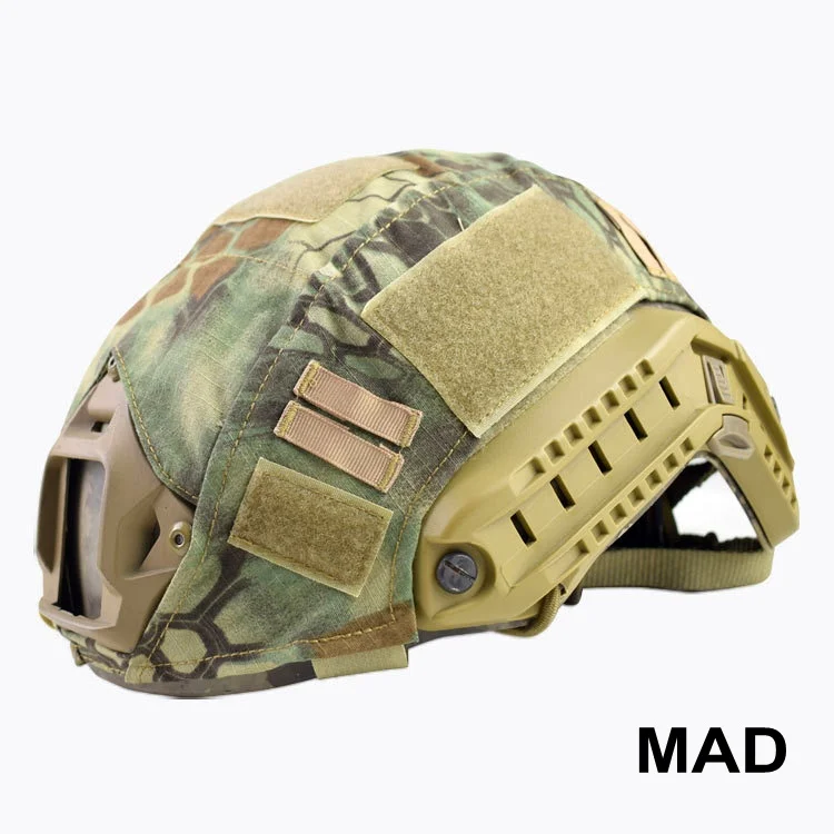 Военный армейский Тактический шлем Камо страйкбол шлем аксессуары Защитное снаряжение Быстрый Шлем покрытие ткань