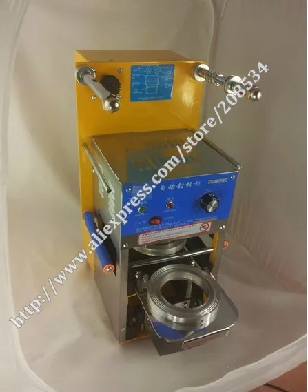 

AC220V Stainless Steel Fully AUTOMATIC cup sealing machine,cup sealer machine ,seal machine,Capping Machine