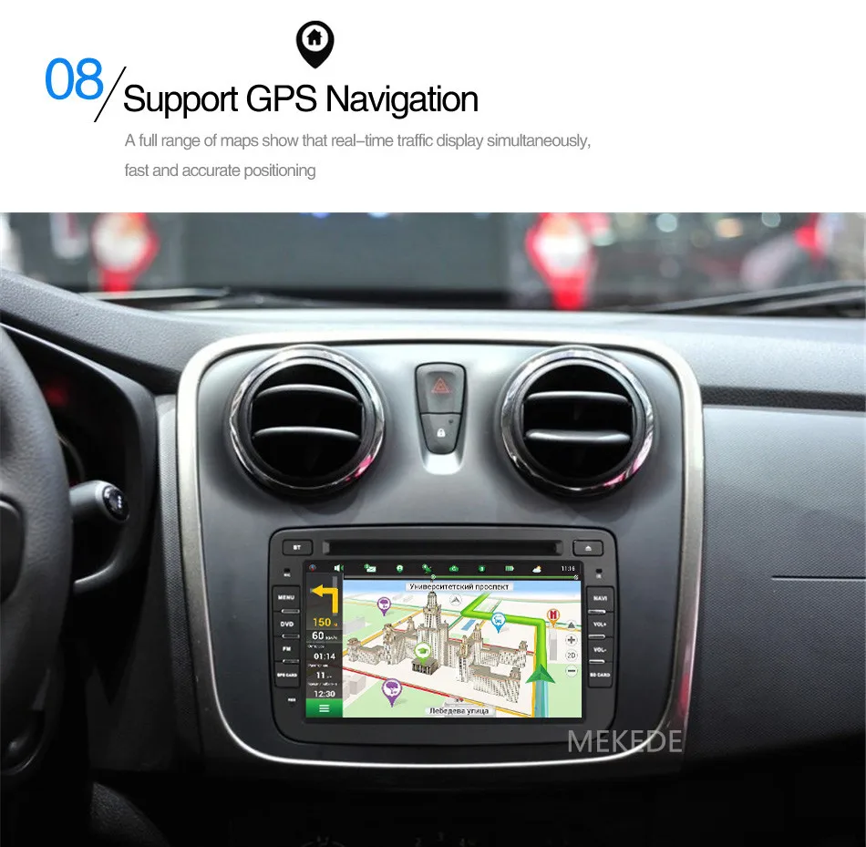 Top Wholesale! Android7.1 Car stereo head unit navigation GPS NAVI DVD player for Lada Xray 2/ RENAULT Dacia/Duster/Logan/Sandero 40