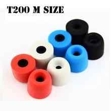 20pc/10 pair Comply T200 M Earphone tips Memory Foam Sponge ear pads for headphones 4.1mm Caliber C set Headset accessories