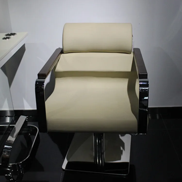 Парикмахерское кресло твердой древесины подлокотник парикмахерское кресло под старину парикмахерское кресло Парикмахерская Специальные
