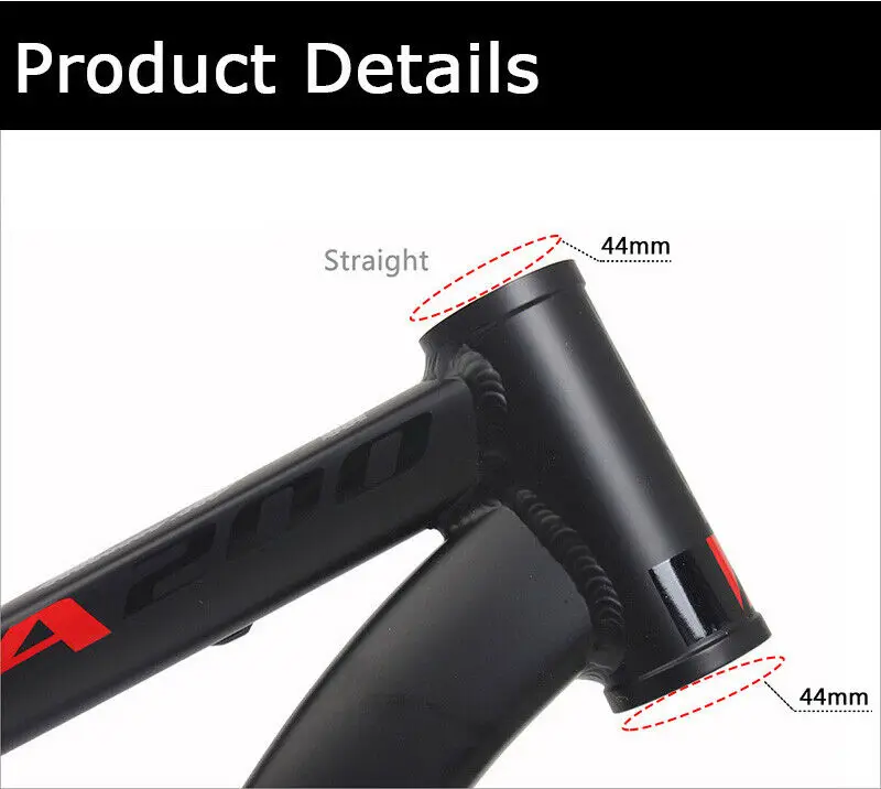 Flash Deal JESSICA 26er Mountain Bike Frames MTB Bicycle Frame Bicycle Ultralight Aluminum Frames Bicycle Headset 44mm16/17inch Bike Frame 4