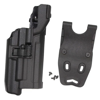 

Level 3 Serpa Light Bearing Duty Tactical Holster RH Outdoor Hunting HK USP Compact Pistol Holster