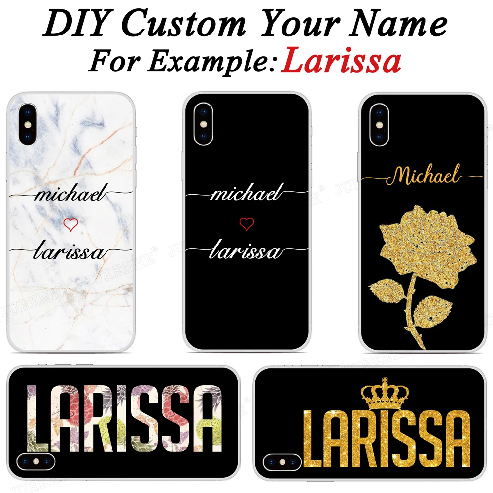 

Print Customize Personalized Name Text Gift Silicon Soft TPU Phone Case For BQ Aquaris X X2 Pro C M4.5 Custom Cover Fundas Capas