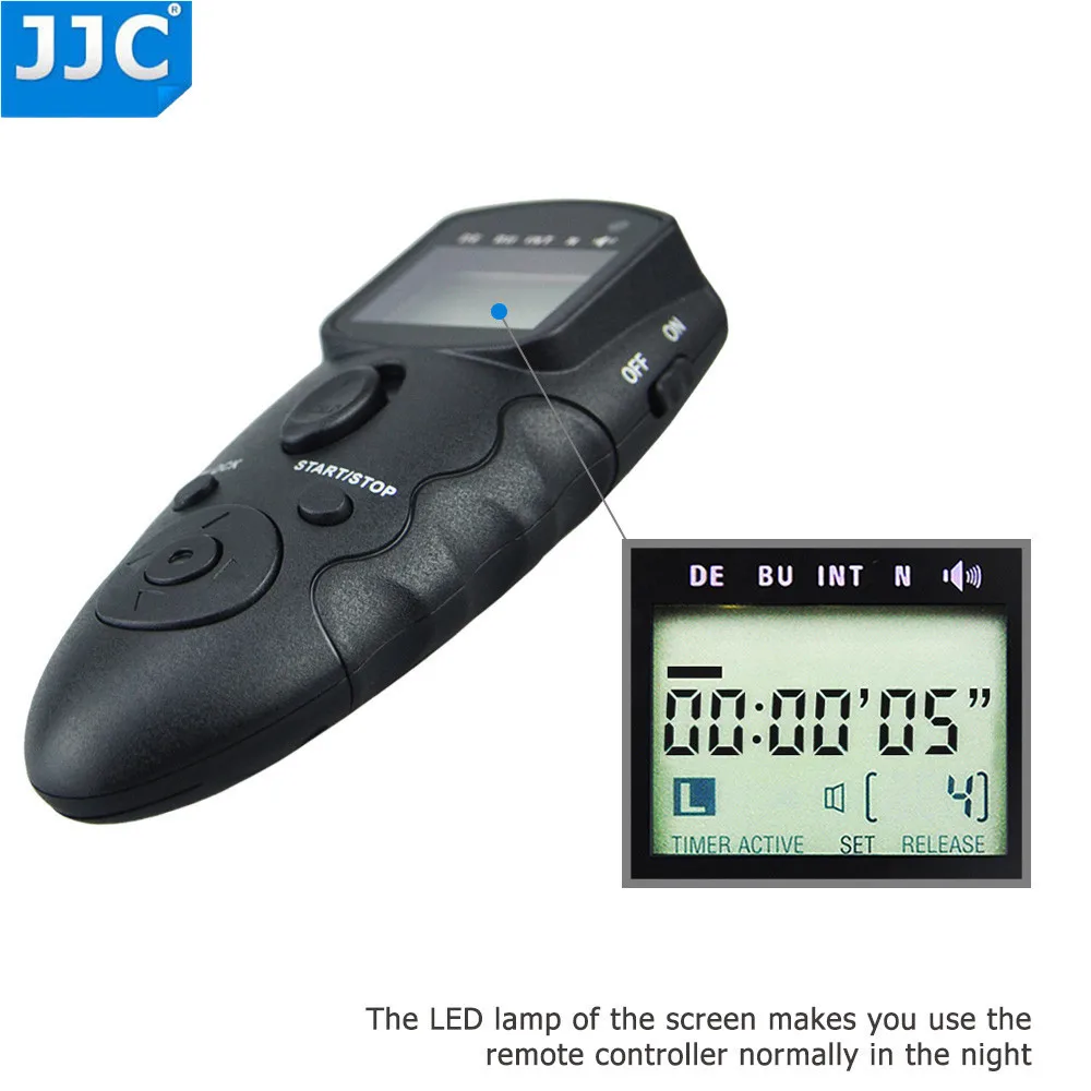JJC DSLR Multiple Remote Interface and IR Receiver Camera Timer IR