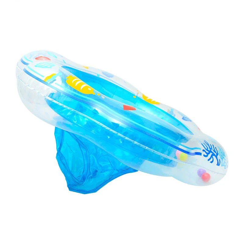 Baby Swimming Pants Style Inflatable Float Boat Fish Print Swimming Pool Accessories Children Swim Ring Toddler Floating Seat 3
