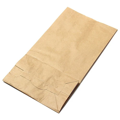 

10Pcs Brown Kraft Paper Bags Party Wedding Favors Small Gift Bread Food Bags