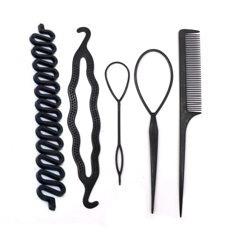 Multic style Hair style Maker Инструменты для укладки волос повязки для волос аксессуары и клипсы для волос диск для женщин девушек сделай сам - Цвет: Style 19