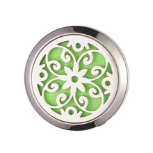 Automobile, устанавливаемое на вентиляционное отверстие в салоне автомобиля клипсы аксессуары для интерьера Нержавеющая сталь диффузор для эфирных масел, Vent медальоны с зажимом