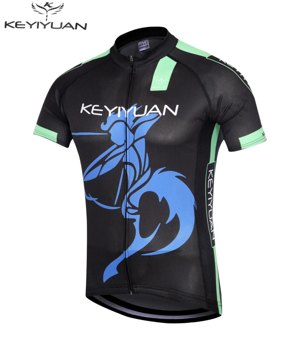 

Original Bike Team Keyiyuan Men's Cycling Jersey Shirts Bike Bicycle Short Sleeve Sportswear Maillot Ciclismo MTB Bike Jerseys