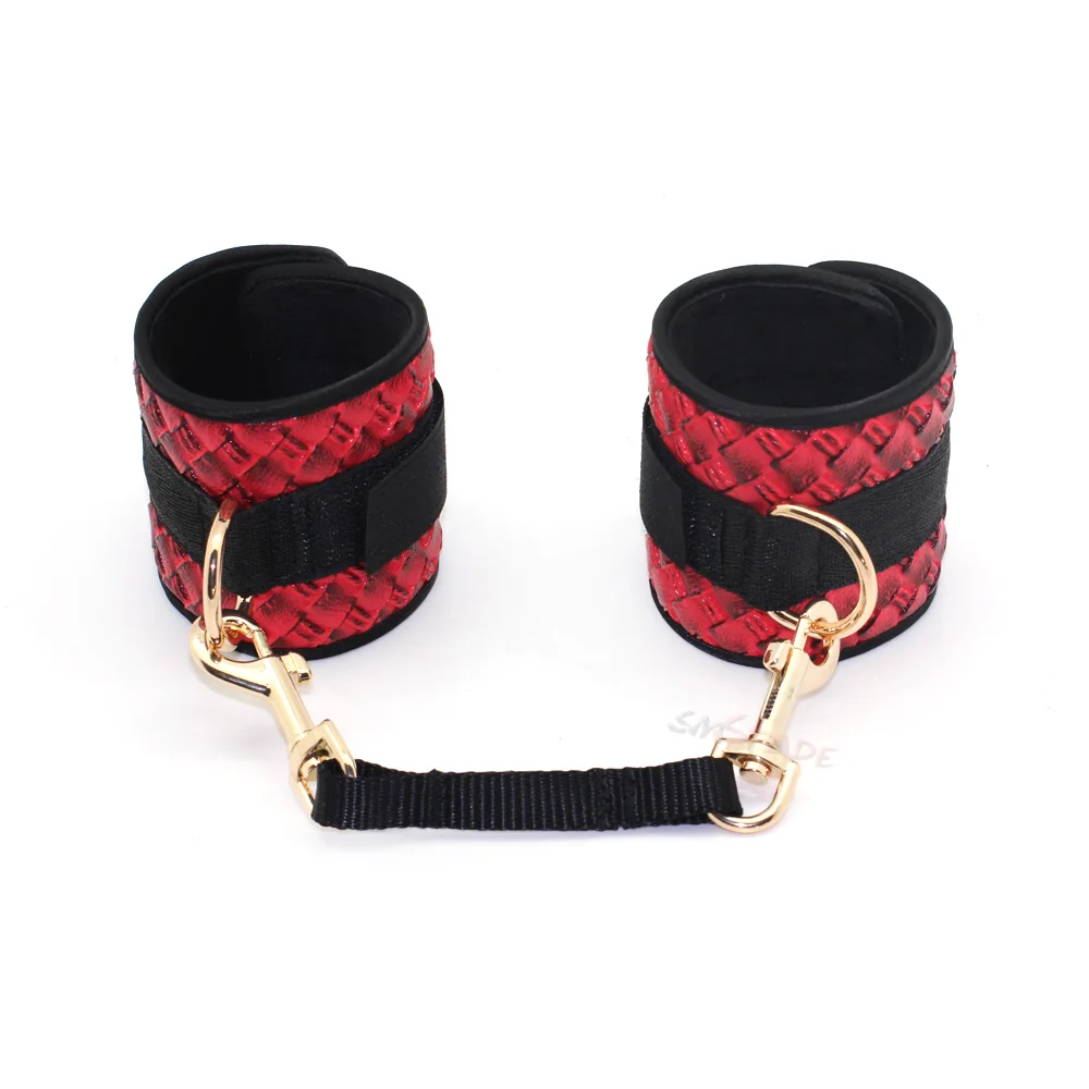 Buy Smspade 23.5*7cm Red PU Luxurious Bondage Strap