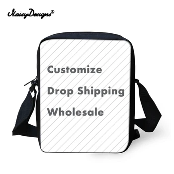 

Noisydesigns 3D Customize Women Ladies Bags Shoulder Shopping Hangbag Canvas Wallet Large Crossbody Tote Drop Shipping Bolsa