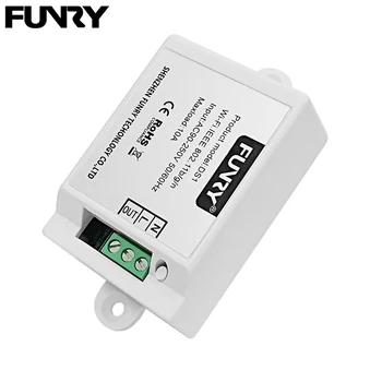 

Funry Smart Switch WIFI Remote Control Switch Timing Control 2500W 10A 250V Smart Home WiFI Switch APP Control for Android & iOS