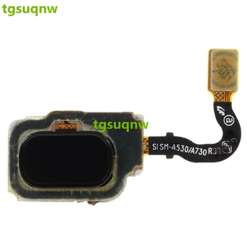 

10 pieces/lot Button Key For Samsung Galaxy A5 A7 2018 A530 A730 Home Button Fingerprint Identification Sensor Flex Cable