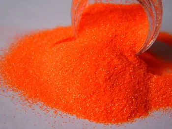 

Neon Orange ultra fine glitter 008"