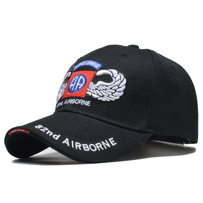 3D Embroidery Army Baseball Cap Men Outdoor Tactical 82nd Airborne Women Snapback Hat Gorras Para Hombre | Аксессуары для одежды