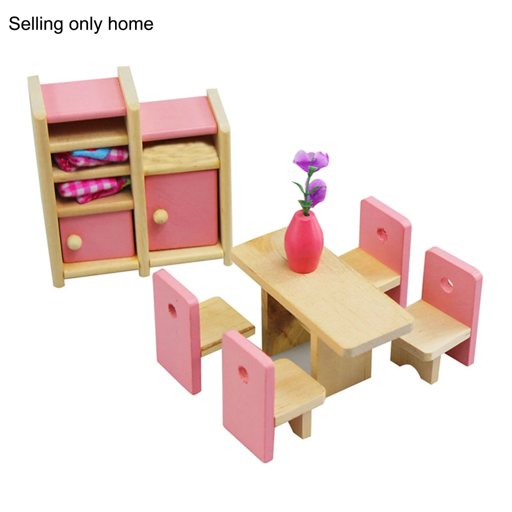 دمية خشبية الأثاث للدمى اطفال مسرحية التمريض غرفة نوم المطبخ 6 غرفة مجموعة دمية للأطفال لعب الأطفال لعبة دمية خشبية الأثاث للدمى اطفال مسرحية التمريض غرفة نوم المطبخ 6 غرفة مجموعة دمية للأطفال لعب الأطفال لعبة