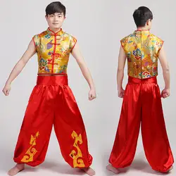 2017 г. Распродажа Disfraces танцевальные костюмы древних китайский костюм взрослый костюм мужской моложе современный танец Китайский народный