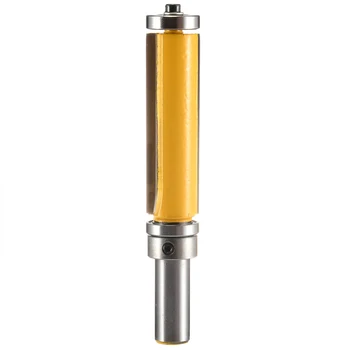 

1pc 2-1/2" Blade Flush Trim Pattern Router Bit 1/2 inch Shank Top Bottom Bearing Woodworking Milling Cutter Tool