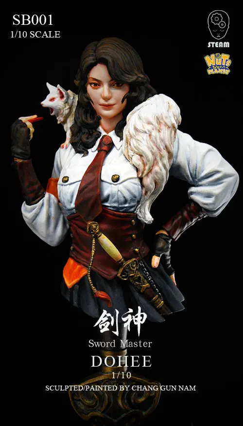 

[Loong Way Miniatures] Nuts planet Sword Master DOHEE Bust Resin Miniature