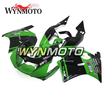 

Complete ABS Plastic Flat Green Black Covers New Motorcycle Fairings For Kawasaki ZXR 250 Year 1991 - 1997 Cowlings