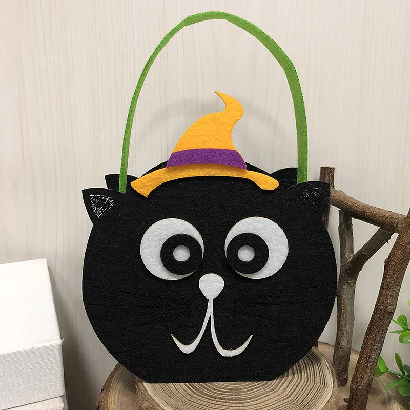HSU Хэллоуин милый мешок для конфет с изображением ведьмы упаковка детская партия хранения мешок подарок