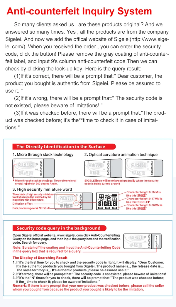 Anti-counterfeit Inquiry System
