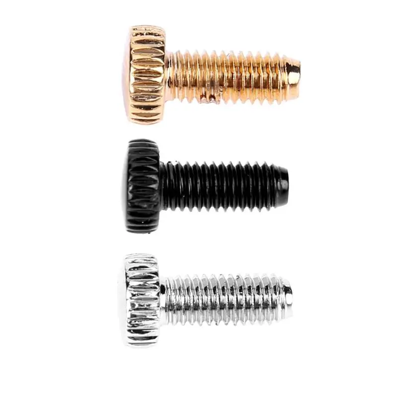

6PCS/PACK Double System Tremolo Bridge Tuning Screws Diameter 5MM For Electric Guitar 15-16mm Length Guitar Parts 3Colors