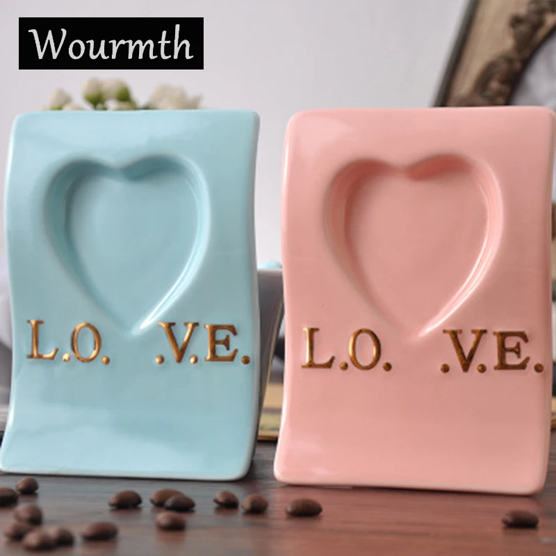 Wourmth керамические чашки и блюдца синий розовый/Набор для послеобеденного чая