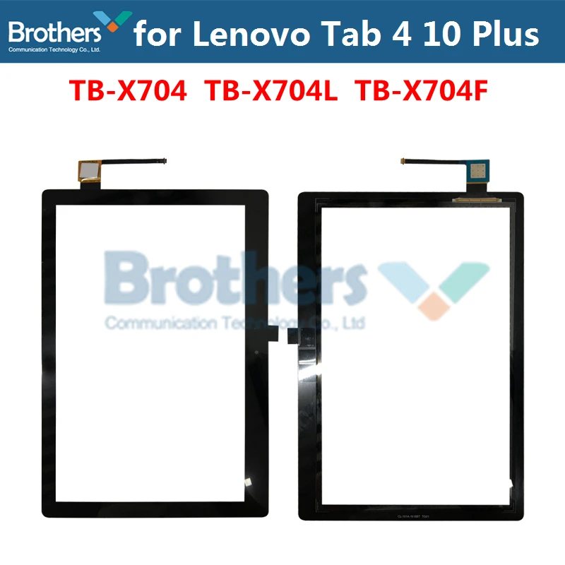 Для Lenovo Tab 4 10 Plus TB X704 X704L сенсорный экран дигитайзер Передняя сенсорная стеклянная