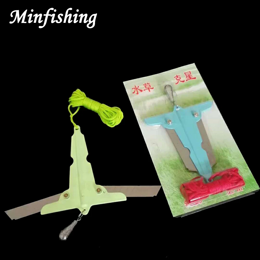 Minfishing 1 шт. нож для водной травы очень острый резки сорняков рыболовные