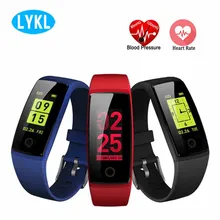 V10 смарт-браслет OLED сенсорный экран фитнес-браслет кровяное давление пульсометр смарт-браслет шагомер для смартфона