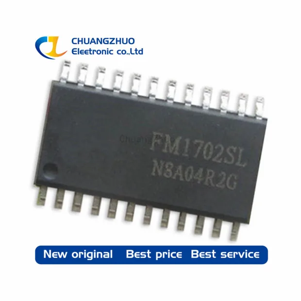 

1pcs new and orginal FM1702SL Contactless card reader chip SOP24