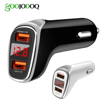 Dual USB Car charger quick charge 2.0 Mobile Phone Charger 2 Port USB Fast Car Charger for iphone ios Samsung Xiaomi Dual USB Car charger quick charge 2.0 Mobile Phone Charger 2 Port USB Fast Car Charger for iphone ios Samsung Xiaomi