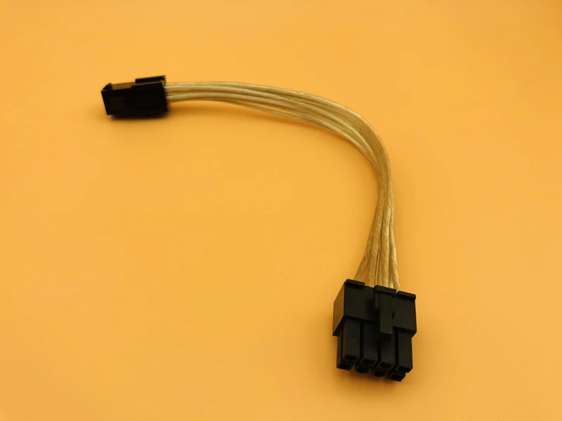 8Pin to 4Pin Power Cable Adapter 8P Male To 4Pin Female CPU to Motherboard Power Supply Cable for PC Computer BTC Miner Mining