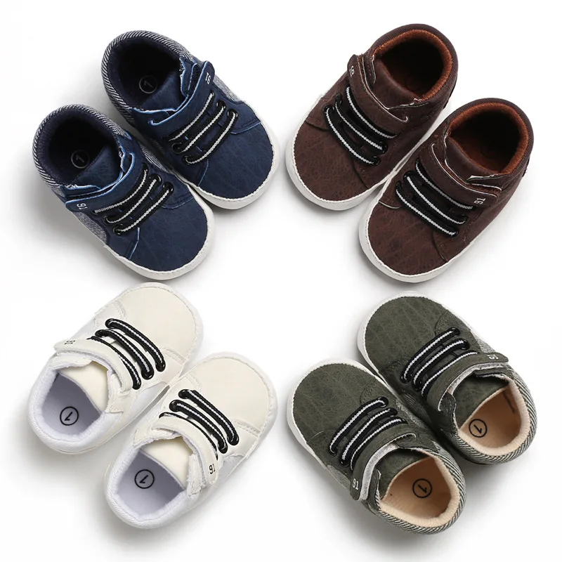 

Spring and Autumn 0-1 years old male baby casual shoes soft bottom non-slip baby toddler shoes