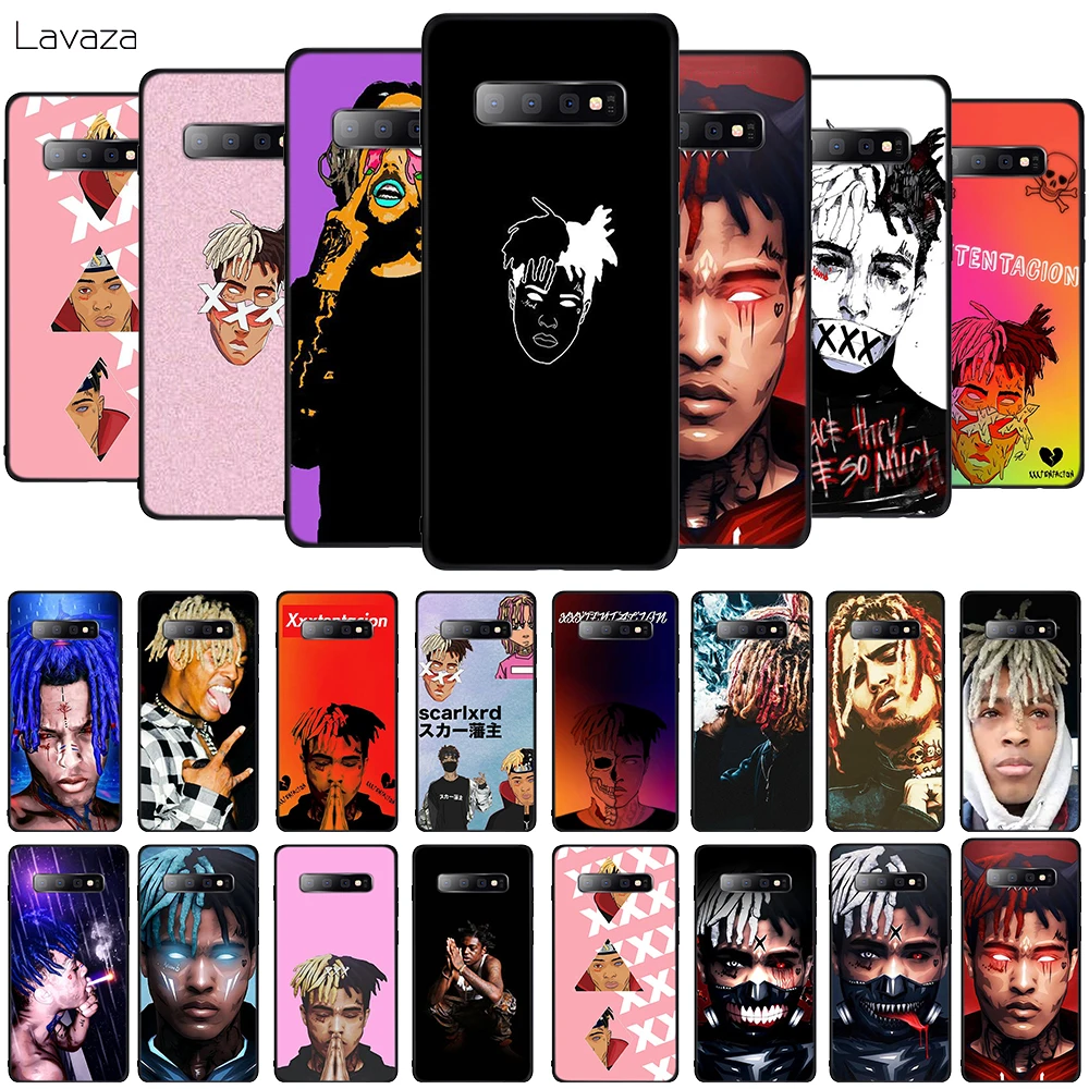 Мягкий ТПУ чехол для телефона Lavaza XXXTENTACION Samsung Galaxy A10 A30 A40 A50 A70 M10 M20 M30 силиконовый |