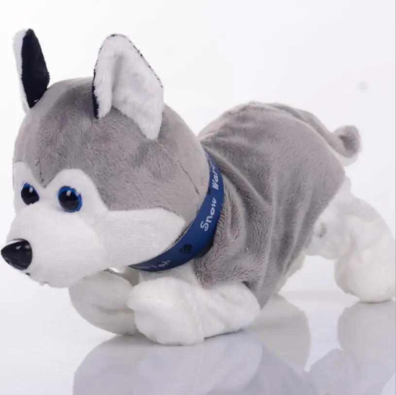

Sound Control Electronic Dogs Interactive Electronic Pets Robot Dog Bark Stand Walk Voice Sensative Plush Toys Dog For Children