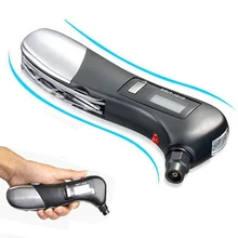 Автомобиль спасателей Кемпинг Аварийный Torch Light Автомобильный цифровой ЖК-дисплей шин Давление калибр 6 в 1 Авто измерения инструменты Multi- функция