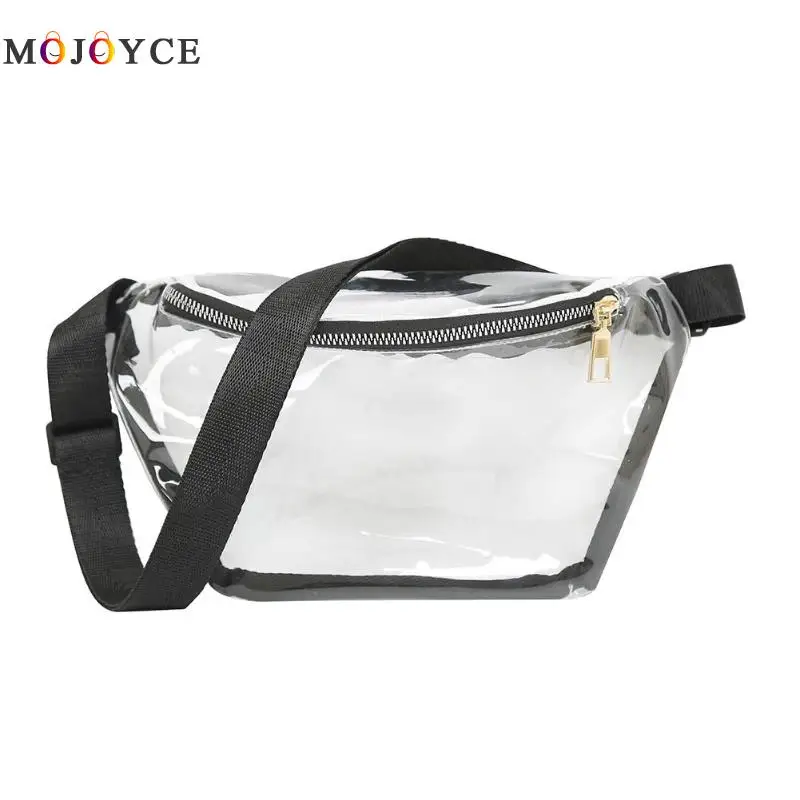 Модный дизайн женские прозрачные поясные сумки ПВХ поясные сумки для девочек непромокаемые нагрудные сумки